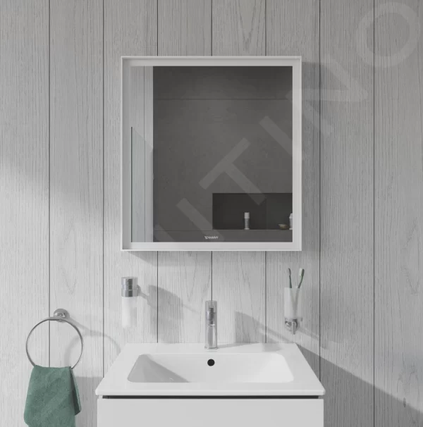 Duravit L-Cube – Spiegel 700×650 Mm, Mit LED-Beleuchtung LC7380000000000 8