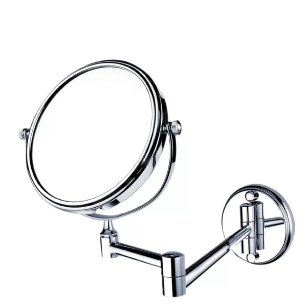 Nimco Kosmetikspiegel – Wand-Kosmetikspiegel, Messing ZR 6992N-26 1