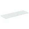 Ideal Standard CONNECT Air Holzkonsole, Für Unterschrank 1300mm E1147, 1304x442x18mm, Farbe: Braun Matt / Weiß Matt – E1147VY 7