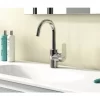 Ideal Standard CeraFlex Einhebel-Waschtischarmatur Mit Hohem Schwenkbarem Auslauf Mit Ablaufgarnitur 16