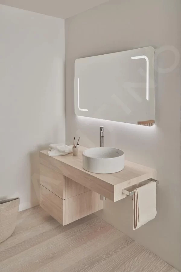Ideal Standard Mirror&Light – Spiegel 1200×700 Mm Mit LED-Beleuchtung Und Hintergrundbeleuchtung T3353BH 5
