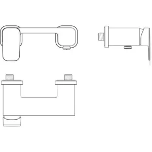 Ideal Standard Brausearmatur Aufputz Tonic II, Ausld. 70mm, Chrom 7
