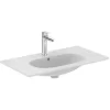 Ideal Standard Tesi Modernes Wandhängendes Keramik-Waschbecken 80X45 Mit Arbeitsplatte 10