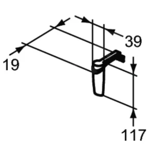 Ideal Standard Mirror&Light – LED Leuchte Sabrina 39x119x117 Mm, Chrom T3248AA 7