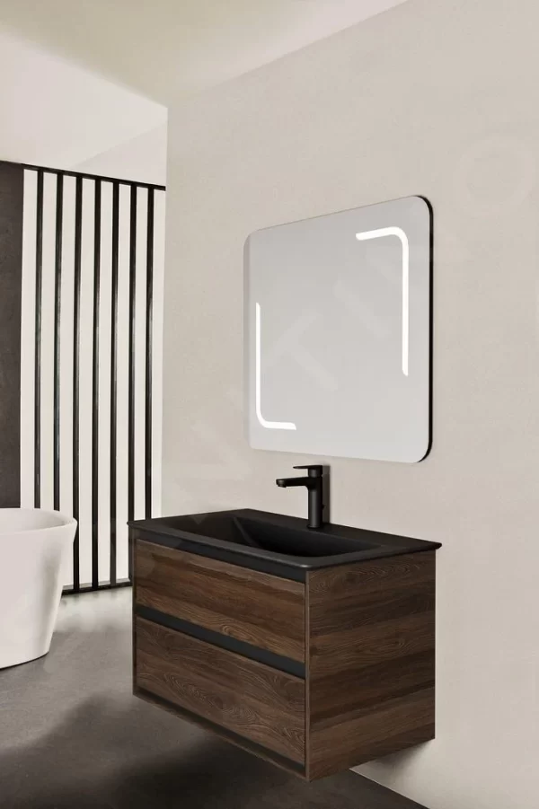 Ideal Standard Mirror&Light – Spiegel 800×700 Mm Mit LED-Beleuchtung Und Hintergrundbeleuchtung T3351BH 4