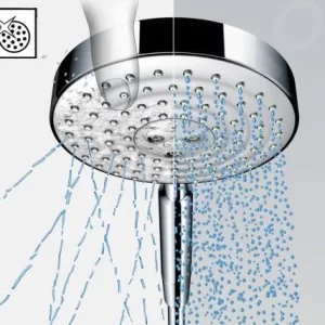 Hansgrohe Crometta – Brausegarnitur, 100 Mm, Weiß / Verchromt 26533400 13