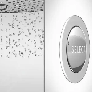 Hansgrohe Croma Select S – Duschkopf Vario, EcoSmart 9 L/min, Weiß / Verchromt 26803400 21