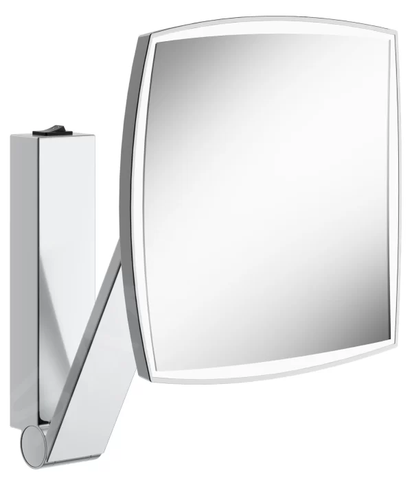 Keuco Kosmetikspiegel – Wand-Kosmetikspiegel Mit LED Beleuchtung, Verchromt 17613019004 1