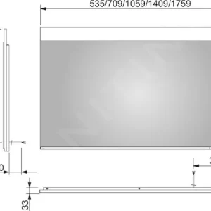Keuco Edition 400 – Spiegel Mit DALI-LED-Beleuchtung, 709×650 Mm 11596171503 7
